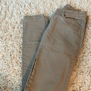 H&M Gray/Tan Skinny Jeans
